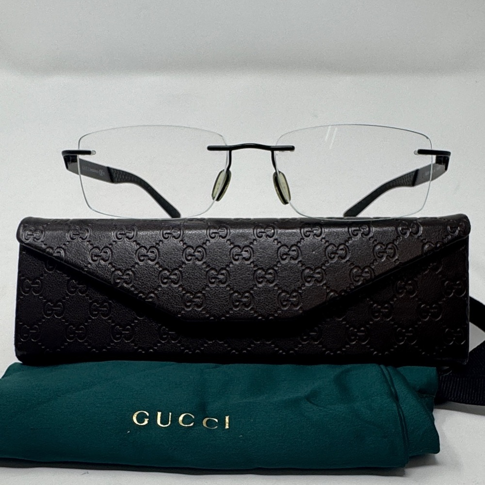 Gucci Rimless Titanium Optical Glasses (Women’s)